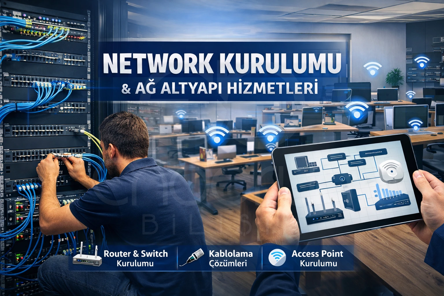 Bursa network kurulumu ve ağ altyapı hizmetleri